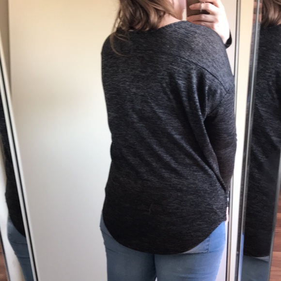 Grey long sleeved top - Picture 3 of 6